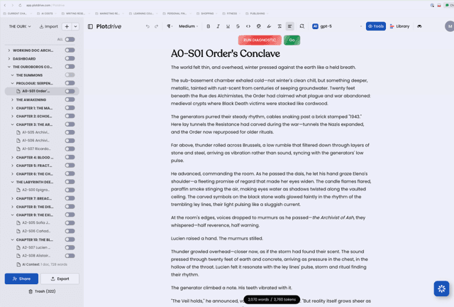 Michael's Plotdrive workflow - step 1