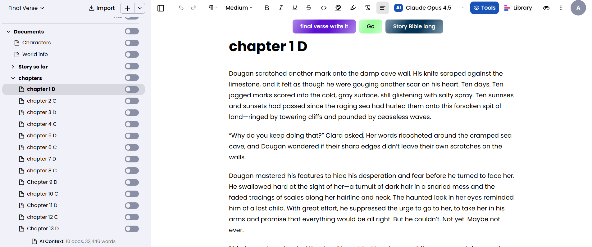 Adrianne's Plotdrive workspace