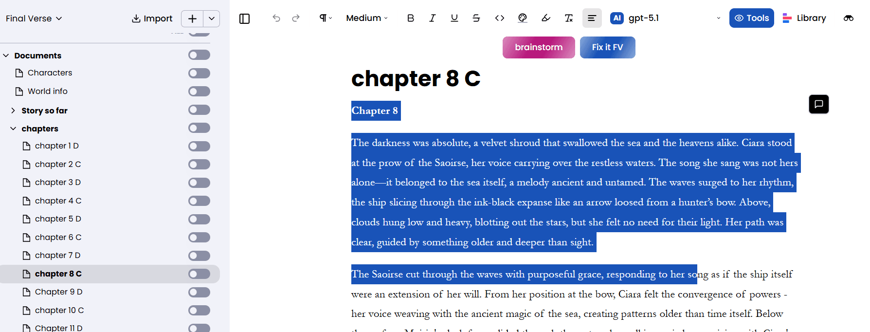 Adrianne's Plotdrive workspace